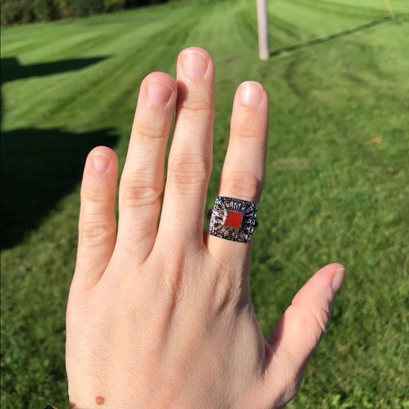 Evil Pawn Jewelry Jewelry - NWOT Jaguar Ring In Carnelian